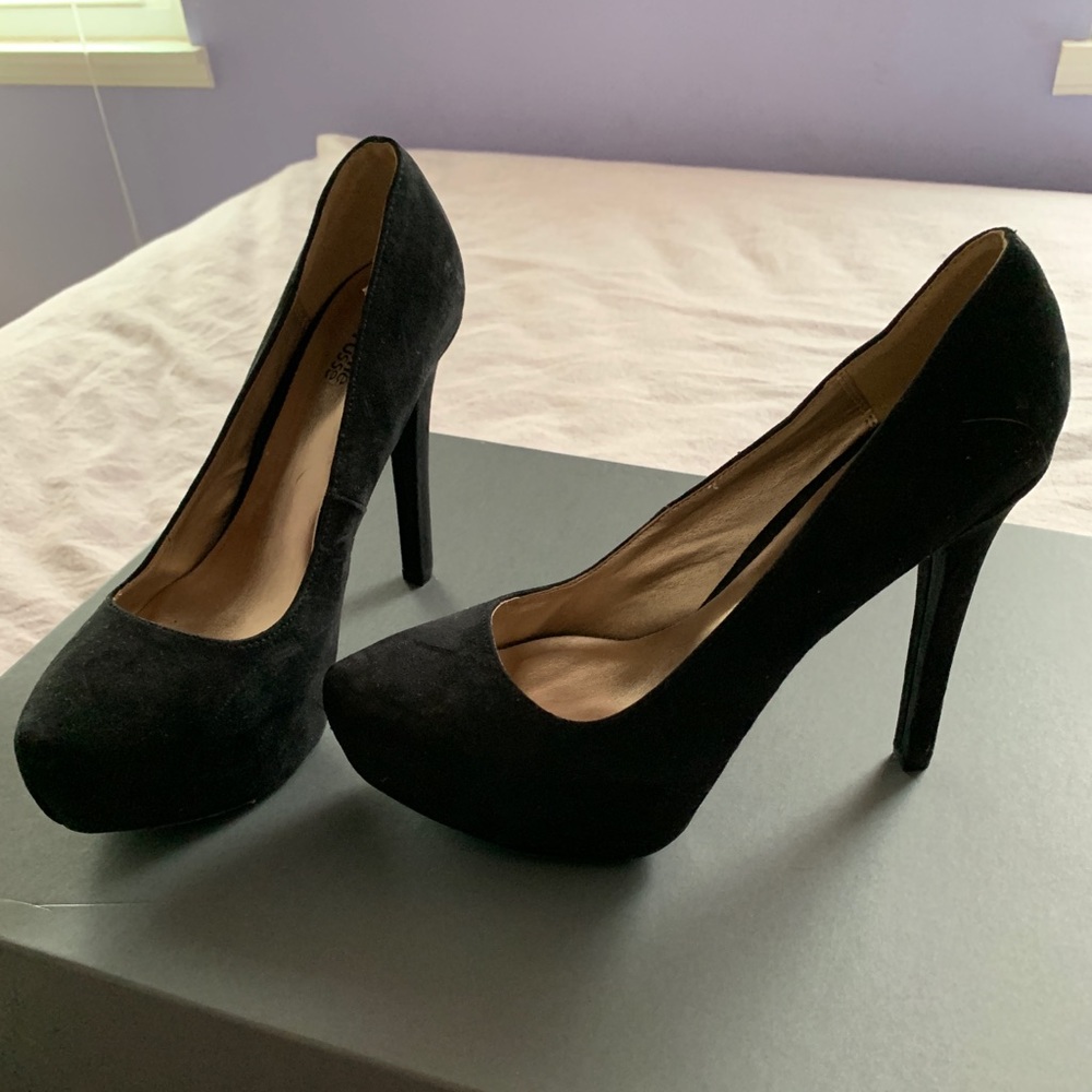 Charlotte Russe Black Pumps